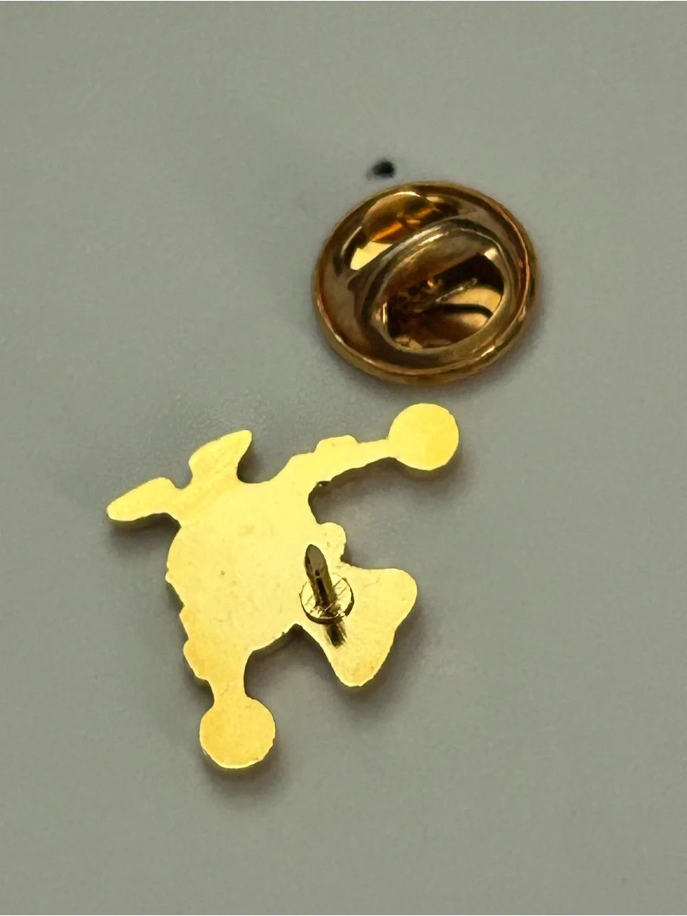 Rare Vintage Gold Tine Dum Dums Mascot Collectible Pin